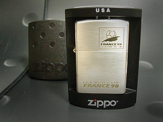 zippo FIFA WORLD CUP FRANCE98 サテーナ加工