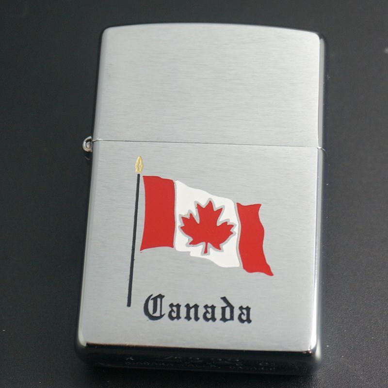 zippo カナダ製 国旗 2001年製造 - zippo-LAND G.