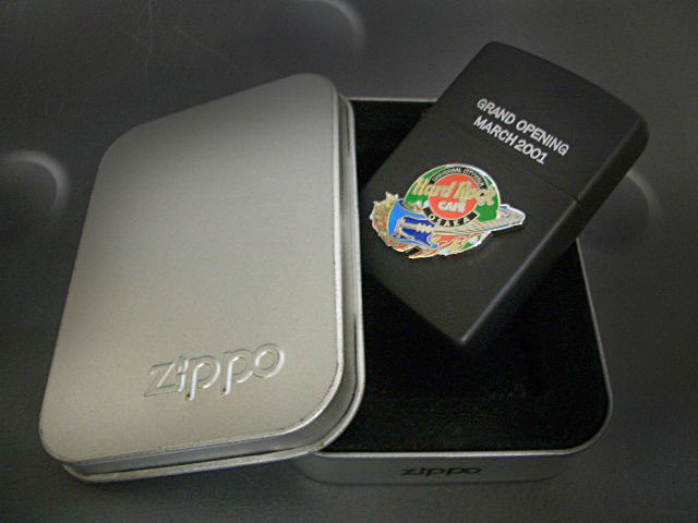 zippo Hard Rock CAFE GRAND OPENING OSAKA 2001年製造