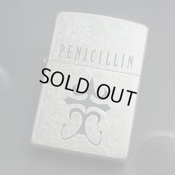 画像1: zippo PENICILLIN 銀古美 バレル加工 1997年製造