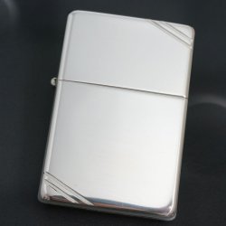 画像1: zippo スターリングシルバー フラットトップ #14