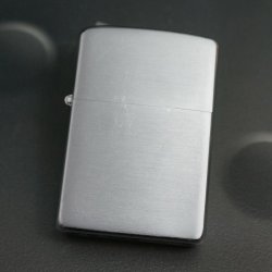 画像1: zippo #200 ブラッシュ・クローム NEAR MINT 1975年製造