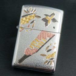 画像1: zippo 電鋳シリーズ 一月 羽子板