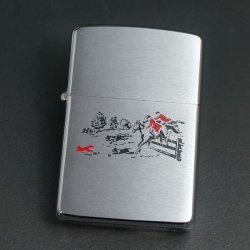 画像1: zippo ハンティング 錆有 1964年製造