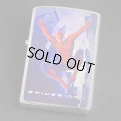 画像1: zippo スパイダーマン 摩天楼 2002年製造