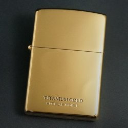 画像1: zippo UNMiX 200 ゴールドチタンコーティング 20-GOTT