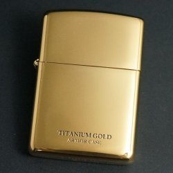 画像1: zippo UNMIX 162 ゴールドチタンコーティング 16-GOTT