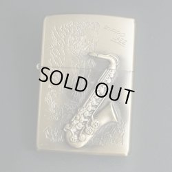 画像1: zippo JAZZ サックス 2005年製造