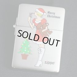 画像1: zippo WINDY 1935レプリカ クリスマスガール A 2008年製造