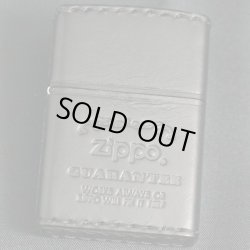 画像1: zippo 革巻き ブラック 2000年製造