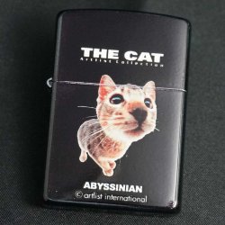 画像1: zippo THE CAT アビシニアン 2002年製造