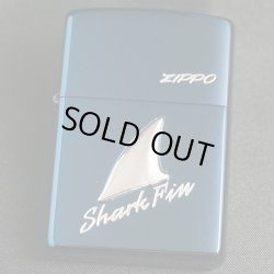 画像1: zippo Shark Fin ブルーチタン 1998年製造