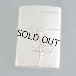 画像1: zippo WINDY メタル貼付け 2000年製造 