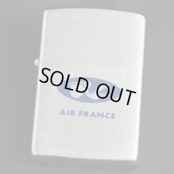 画像1: zippo AIR FRANCE 1968年製造 USED（裏全面にキズあり）