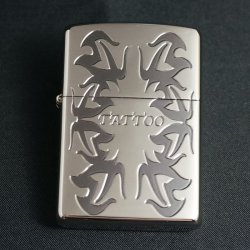 画像1: zippo TATTOOデザイン SV 2005年製造