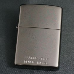 画像1: zippo PLATING STYLE BLACK NICKEL 2002年製造