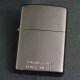 zippo PLATING STYLE BLACK NICKEL 2002年製造