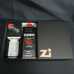 画像1: zippo ギフトボックス （オイル缶・発火石セット）