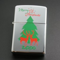 画像1: zippo トナカイ＆ツリー #250 1999年製造