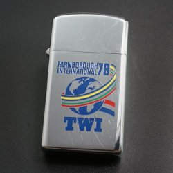 画像1: zippo TWI スリム #1610 1977年製造キズあり