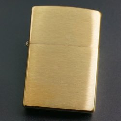 画像1: zippo #204B ブラッシュ・ブラス