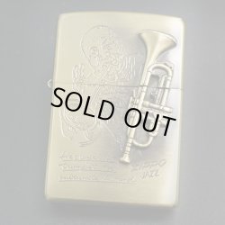 画像1: zippo JAZZ トランペット 2004年製造 