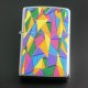 zippo 幾何学模様 両面プリント 1996年製造