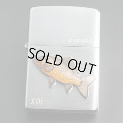 画像1: zippo 魚シリーズ 本七宝焼 鯉 2003年製造