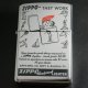 zippo THEY WORK スポーツREP柄