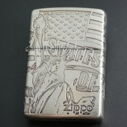 画像1: zippo アメリカ 4面デザイン 2008年製造