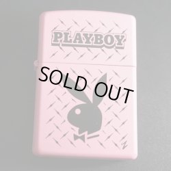 画像1: zippo PLAYBOY ピンクマット 2017年製造