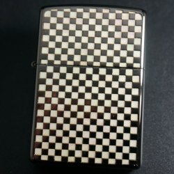 画像1: zippo シェルチェッカー 両面デザイン 100個限定 BK