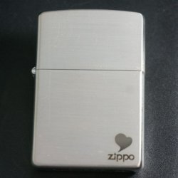 画像1: zippo ハート シルバーサテーナ 1999年製造