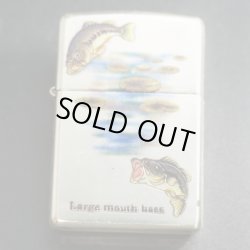 画像1: zippo Large mouth bass 5面デザイン 1995年製造 キズあり