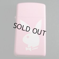 画像1: zippo PLAYBOY ピンクマット スリム 2007年製造