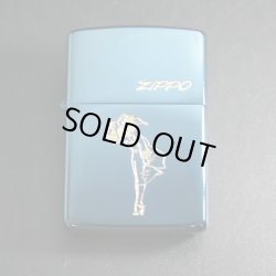 画像1: zippo WINDY ブルーチタン 1996年製造