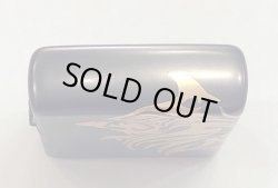 画像6: zippo 黒　花柄　2014年製造