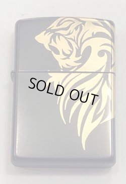 画像2: zippo 黒　花柄　2014年製造