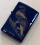 zippo レザー彫り　アメリカリーグル　2003年製造