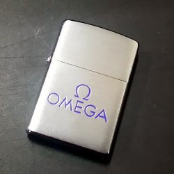 画像1: zippo Ω OMEGA 2005年製造 新品未使用