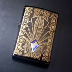 画像1: zippo CRYSTAL LIZED 限定 01452/21000 2021年製造 新品未使用