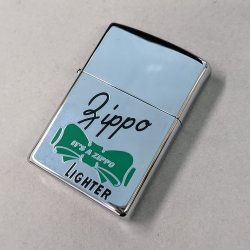 画像1: zippo2002リボンイラスト未使用 [Z-r-300］