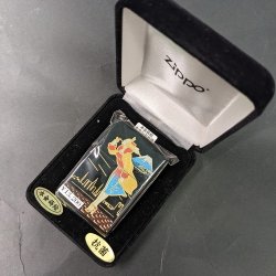 画像1: zippo2021年ウィンディ本金蒔絵・抗菌神新品未使用 