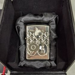 画像1: 希少品ZIPPO☆90周年世界限定900個スターリングシルバー・Ｔシャツ付き