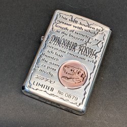 画像1: zippo1997年DINOSAUR シリアル0879新品未使用 