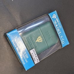 画像1: zippo2001年ガンダム革巻き新品未使用 