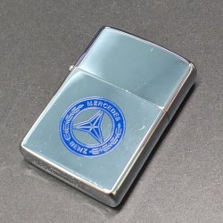 画像1: zippo1992年ベンツ新品未使用 