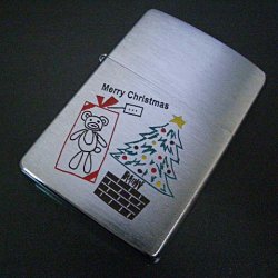 画像1: zippo 「zippo-LAND G.」オリジナル X'mas Wフェイス 50個限定 2005年製造