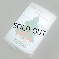 画像1: zippo X'mas #250 プリント トナカイ 2000年製造