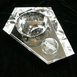 画像1: zippo Crystal Tray 5角